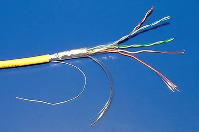 Obrázek produktu pro Síťový kabel CAT 5e, F/UTP, 100 m, žlutý