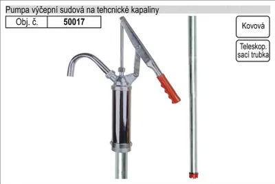 Zdjęcie produktu dla Pompa do oleju i cieczy technicznych do beczek o pojemności od 60 l do 200 l