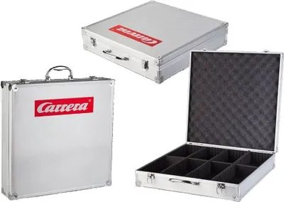 Produktbild von Carrera DIGITAL 124|Carrera CARRERA DIGITAL 124 - Fahrzeugkoffer Modelle im Maßstab 1:24, Aluminium