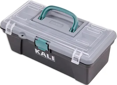 Produktbild von Kali Mini Case 10 E Angelkiste Blau,Schwarz Blau,Schwarz One Size