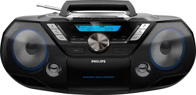 Produktbild von Přenosné kazetové rádio Philips AZB798T/12 s DAB+, Bluetooth, USB a přehráváním MP3