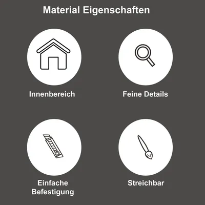Produktbild von Decosa Zierprofil G6 (Gianna), 35 x 75 mm, 2 m - 05 Stück