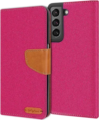 Zdjęcie produktu dla Etui na telefon komórkowy Samsung Galaxy S21 Etui Wallet Flip Case Pokrowiec ochronny Pokrowiec materiałowy