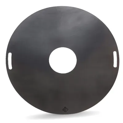 Produktbild von Becker Design® Feuerplatte für Feuertonne & Kugelgrill ⌀ 80cm ( EUROPE) aus legiertem Stahl (6mm Stärke) - Grillplatte & Grillaufsatz (rund)