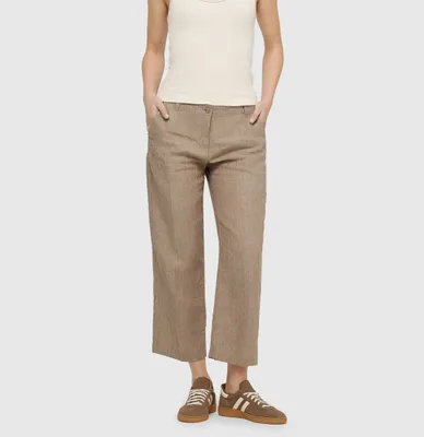 Produktbild von MAC HOSEN Mac MAC JEANS - Nora, Pure Linen in Braun, Größe 42/OL uni 2181-99-09413