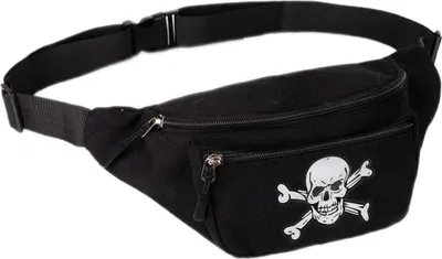 Produktbild von Bauchtasche Pirat schwarz
