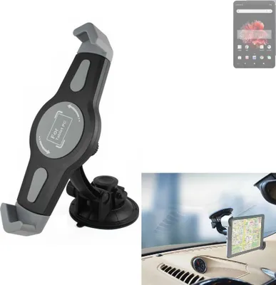 Produktbild von K-S-Trade Scheiben-Halterung für Tablets kompatibel mit Alldocube iPlay 50 mini KFZ Tablet Saugnapf Auto Halterung Windschutzscheibe Holder Halter