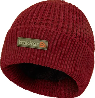 Zdjęcie produktu dla Czapka Wędkarska Zimowa Jesienna Trakker Plum Textured Beanie