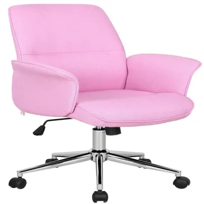 Produktbild von Bürostuhl Drehstuhl Stoff Pink 0704M/3673