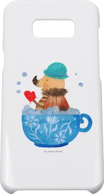 Produktbild von Mr. & Mrs. Panda Samsung Galaxy S8 plus Handyhülle  Nachtfalter Schaumbad - Weiß - Geschenk, Lustige Sprüche, Handy Case, Badezimmer, Ziele, Tasse, WC, Hülle, Bad, Baden