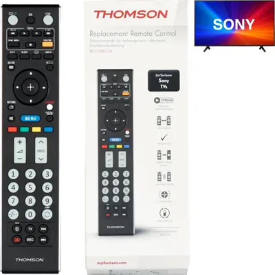 Produktbild von ROC1128SON Ersatzfernbedienung fr Sony TVs (00132675)