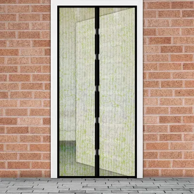 Produktbild von Fliegengitter für Balkontür – Ohne Bohren – 100 x 210 cm