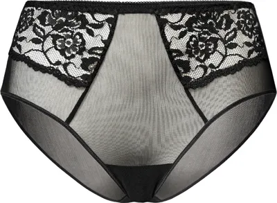 Produktbild von Teyli Hohe Taille Slip mit floraler Spitze Vida Female 334 schwarz 3XL