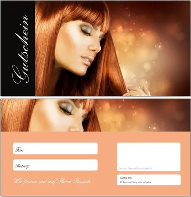Produktbild von 50 Geschenkgutscheine (Friseur-640) Ein super Produkt für Ihre Kunden. Gutscheine Gutscheinkarten für ihren Frisör, Haarstudio