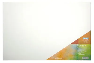 Produktbild von Stylex 28662 Leinwand, 40 x 60 cm - weiß - 100 % Baumwolle