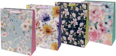 Produktbild von Dekorative kleine Tasche mit Blumenmuster – Beniamin