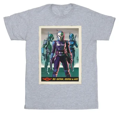 Productafbeelding van Star Wars - "The Mandalorian" T-shirt voor heren, model BI47287 (maat M), grijs