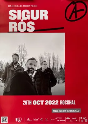 Productafbeelding van SIGUR ROS - Tour 2022 - Affiche/Poster - 60x84 cm