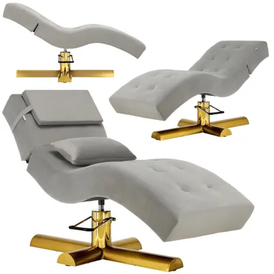Immagine prodotto di Lettino Poltrona da Estetista per Centro Estetico, Extension Ciglia e Pedicure, Cuscini Extra - Cozzi SUP