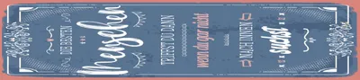 Produktbild von vianmo Blechschild 46x10 cm die besten Menschen triffst du