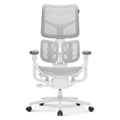 Obrázek produktu pro YUMISU 1010 ERGO White, Ergonomická kancelářská židle, Nastavitelná, bílá