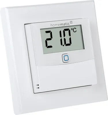 Immagine prodotto di Sensore di temperatura e umidità cablato Homematic IP | HmIPW-STHD