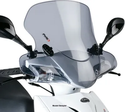Produktbild von PUIG 0820H Rollerscheibe City Touring passend fuer YAMAHA CYGNUS R Getönt