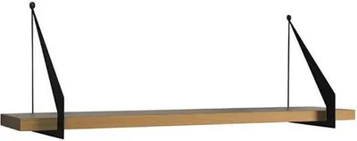 Produktbild von Braun Regalbrett Wandregal Regal Schweberegal Dekoregal Wandablage