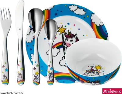 Immagine prodotto di WMF Kinderteller, Einhorn 3201009934 4000530703774