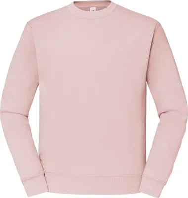 Produktbild von Fruit of the Loom - "Classic" Sweatshirt für Herren angesetzte Ärmel FK2731 (XXL) (Blassrosa)