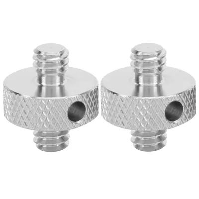 Image de vis mâle à mâle 1/4in,Vis pour appareil photo 1/4in,Vis 1/4in double face pour appareil photo,Adaptateur pour vis mâle 1/4in,Convertisseur pour vis de trépied,Convertisseur pour vis mâle 1/4in