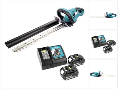 Immagine prodotto di Tagliasiepi a batteria Makita DUH 523 RT2 18 V 52 cm + 2 batterie da 5,0 Ah + caricabatterie