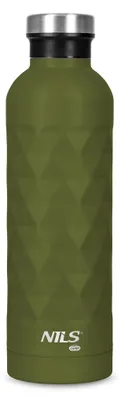 Produktbild von 750-ml-Edelstahl-Trinkflasche, auslaufsicher – Grün