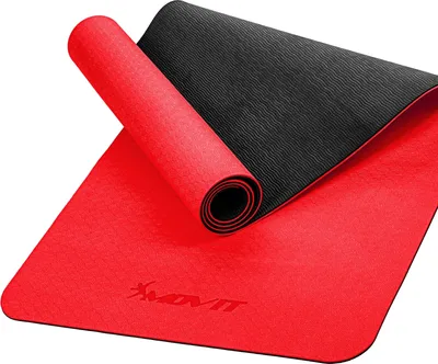 Produktbild von MOVIT XXL TPE Pilates Gymnastikmatte Yogamatte, 190x100x0,6 cm grau