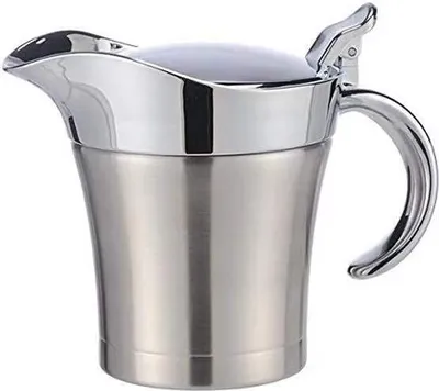 Produktbild von 750ml Thermo Sauciere Soßenkanne Soßiere Soßenspender Soßenschüssel