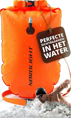 Produktbild von Schwimmboje 28 l, wasserdichte Dry Bag, für Freiwasser, für Triathlon