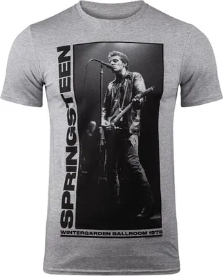 Obrázok produktu pre Bruce Springsteen Wintergarden Photo Grey L Tričko