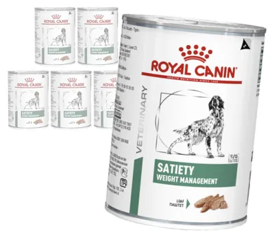 Zdjęcie produktu dla Royal Canin Veterinary VHN Dog Satiety S/O Loaf 6x410g Mokra Karma Pasztet Dla Psów z Nadwagą