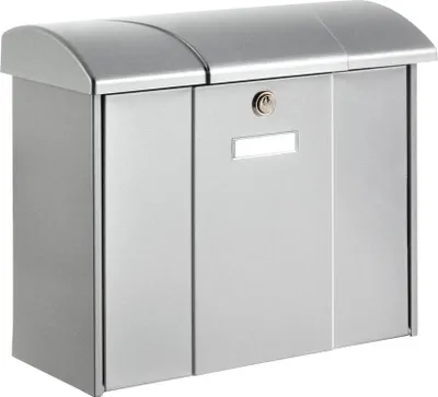 Image de BURG WÄCHTER Briefkasten Olymp silber