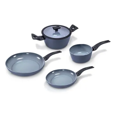 Obrázok produktu pre Súprava na varenie Moneta Aria, 5 dielov, panvica, panvica, hrniec, panvica, pokrievka, hliník, 0014126573