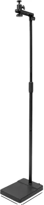 Imagen del producto de Soporte para proyector, con altura ajustable de 122 a 154 cm, giratorio 360°, color blanco
