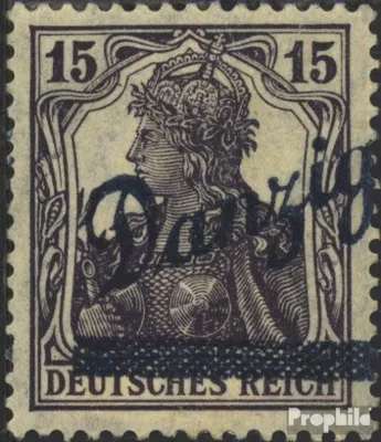 Produktbild von Briefmarken Danzig 1920 Mi 22a  gestempelt Germania-Aufdruck