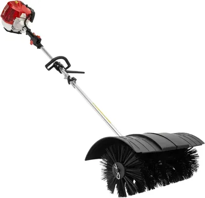 Produktbild von Benzin Kehrmaschine - Motorbesen 52 ccm 2,3 PS - Für Rasen, Kunstrasen, Kies, Laub - Kunststoff - Schwarz