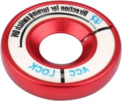 Productafbeelding van Contactschakelaar-lichtring - Rode standaardlichtring voor 4-6 contactschakelaars