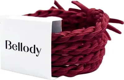 Immagine prodotto di Fascetta per capelli Bellody rosso bordeaux 4 pezzi