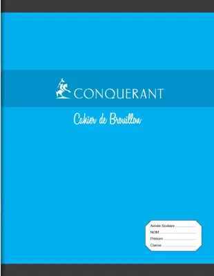 Image de CONQUERANT 100102470 SEPT Cahier de brouillon 170 x 220 mm Seyès