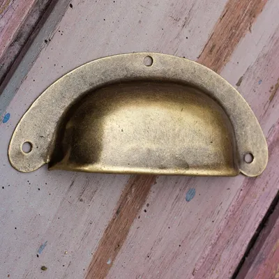 Produktbild von Apothekergriff Griffmuscheln Muschelgriffe Schalengriffe Griffschale Möbelgriff