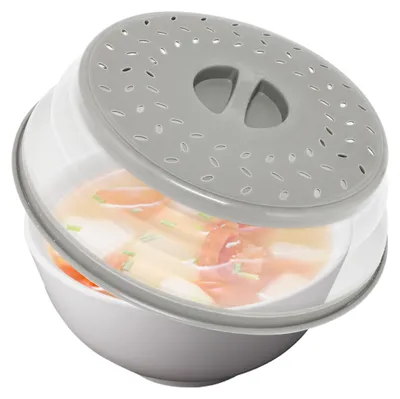 Klappbare Mikrowellenabdeckung 21 cm, Spritzschutz, BPA-frei