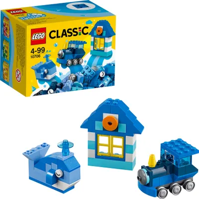 Produktbild von LEGO® Classic Kreativ-Box Blau 10706