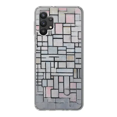 Produktbild von MuchoWow® Handyhülle Schutzhülle Hülle für Samsung Galaxy A32 5G Komposition 6 - Piet Mondrian Silikon Softcase Handy Hülle - Softcase